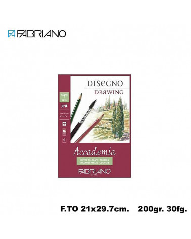 FABRIANO ACCADEMIA 200DIS 21X29,7