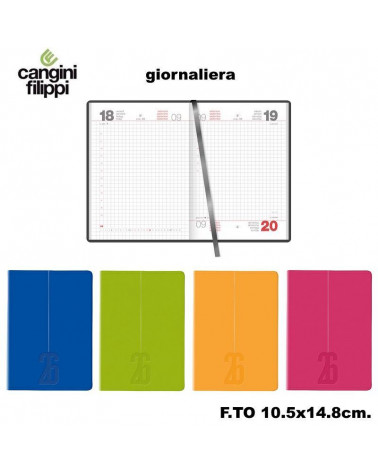CANGINI FILIPPI AGENDA GIORNALIERA 10,5x14,8 206TP