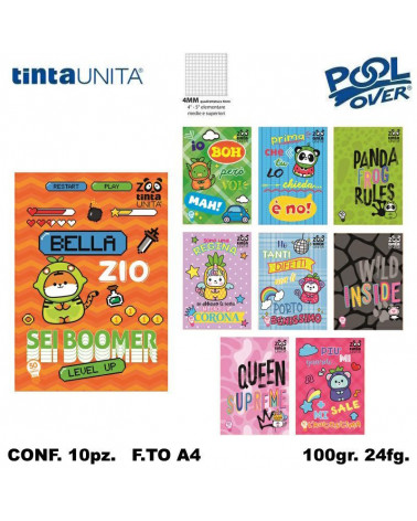 TINTA UNITA ZOO 50 SPECIAL MAXI 100gr.4M [12PZ]