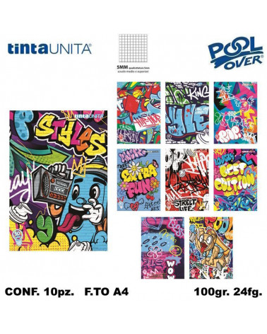 TINTA UNITA GRAFFITI 50 SPECIAL MAXI 100gr.5M [12PZ]