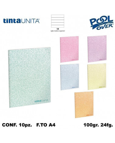 TINTA UNITA PASTEL GLITTER 50 SPECIAL MAXI 100gr.1R [12PZ]