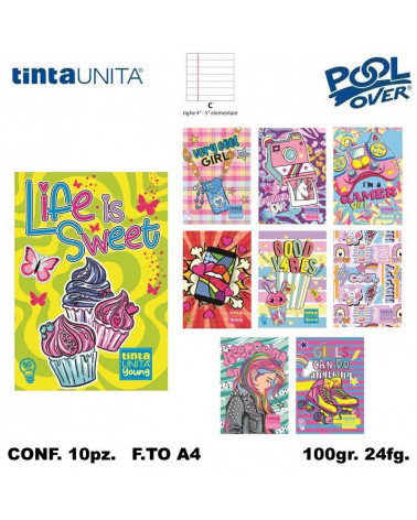 TINTA UNITA YOUNG GIRL 50 SPECIAL MAXI 100gr.C [12PZ]