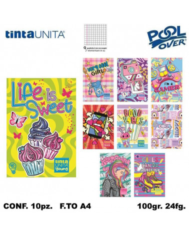 TINTA UNITA YOUNG GIRL 50 SPECIAL MAXI 100gr.Q [12PZ]