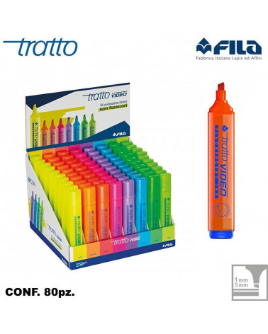 TRATTO ESP VIDEO 80PZ. 838100