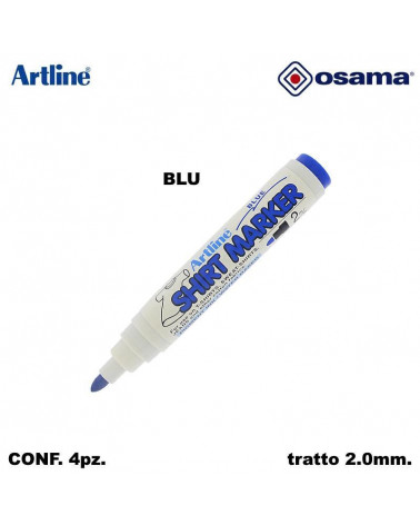 OSAMA MARCATORE PER STOFFA BLUE/BLEU T-SHIRT[4PZ]
