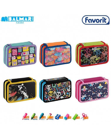 FAVORIT ASTUCCIO 3 ZIP BALMAR BY FANTASIA