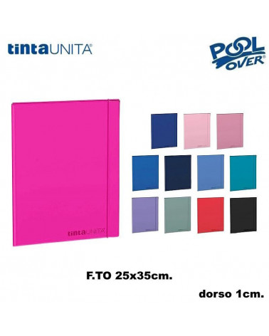 TINTA UNITA EXCELLENT CARTELLA CON ELASTICO 25X35 PPL
