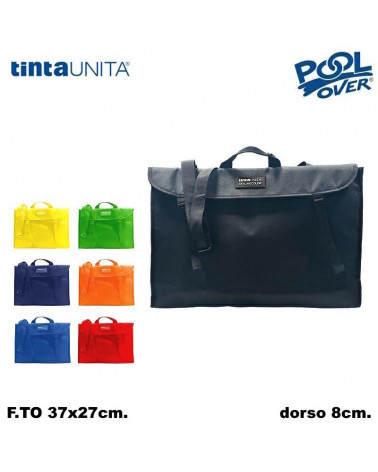 TINTA UNITA VALIGETTA SKYBAG IN TESSUTO SMALL C/TRACOLLA 37x27x8