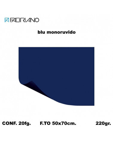 BRISTOL MONORUVIDO 50X70 BLU[20FG]