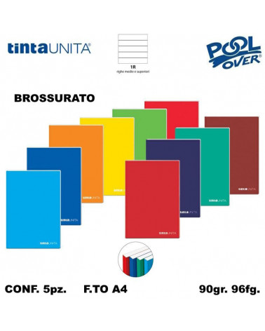 TINTA UNITA MAXI BROSSURATO 96FG 1R 90399 [5PZ]