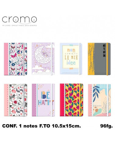 CROMO TACCUINO 10,5X15