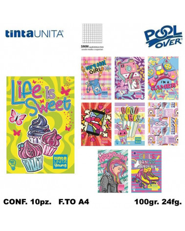 TINTA UNITA YOUNG GIRL 50 SPECIAL MAXI 100gr.5M [12PZ]