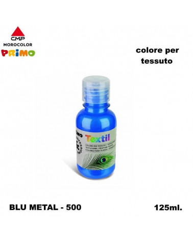 PRIMO COLORE PER TESSUTO 125ML BLU-METAL