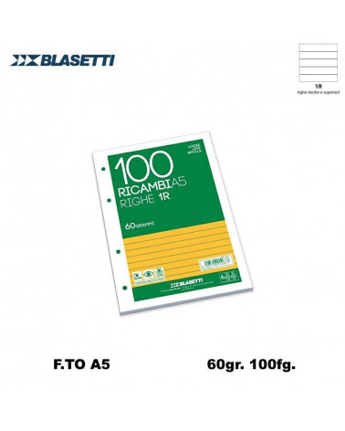 BLASETTI RICAMBI A5 100FG.60GR.1R  1211