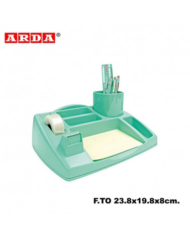 ARDA DESK ORGANIZER OLIVER 4121 VERDE PASTELLO