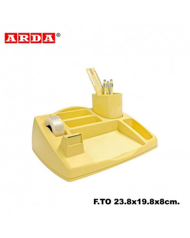 ARDA DESK ORGANIZER OLIVER 4121 GIALLO PASTELLO