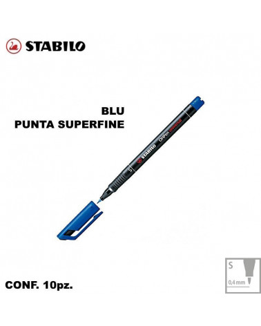 STABILO OHPEN 841 BLU S [10PZ]