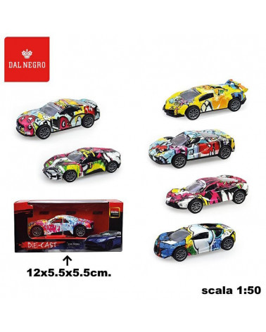 DAL NEGRO COLORED SPORT CAR JOLLY JOKER 1:50 95443