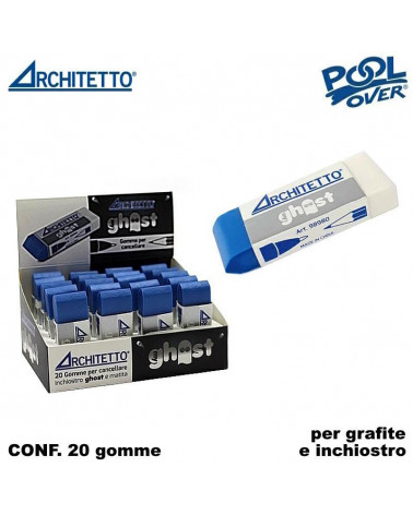 ARCHITETTO GOMMA DUO GHOST 20PZ. 98980