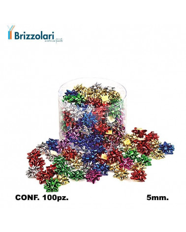 BRIZZOLARI COCCARDA 4170 MM5 100PZ. MIGNON ASSORTITO 00-METAL
