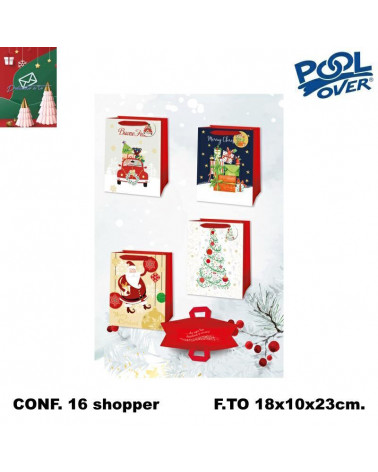 DEDICATO A TE SHOPPER DELUXE M 18x23x10 16PZ.