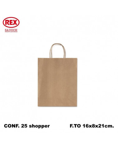 SADOCH BUSTE REGALO C/MANICO 16L 21H 8D AVANA SHOPPER [25PZ]