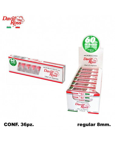 DAVID ROSS BOCCHINI MINI MICRO 8MM [36PZ]