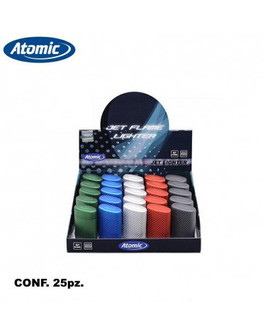 ATOMIC HEINZ ACCENDINO TURBO JET METALLIC 25pz.