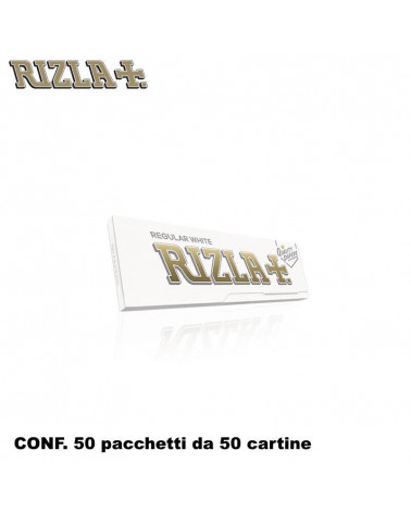 RIZLA CARTINE CORTA BIANCA 50PZ x [50CF] (2500)