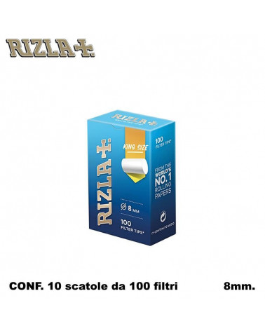RIZLA FILTRI REGULAR 8MM.100PZ x [10CF] (1000)
