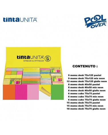 TINTA UNITA DISPLAY MEMO DESK 51178 [120PZ]