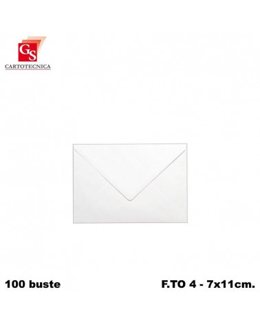 GS BUSTE VISITA 4 100PZ.XB1204 7X11