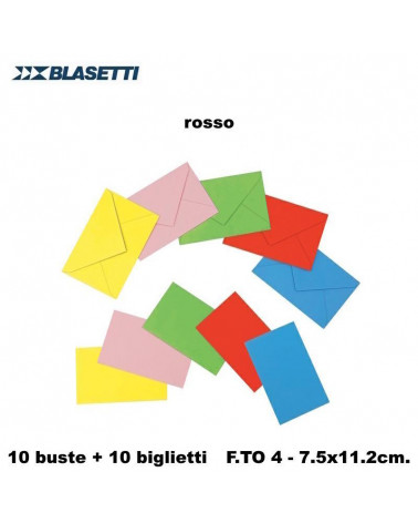 BLASETTI COMPLETO VISITA 75X112 10+10 ROSSO