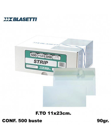 BLASETTI BUSTE 11X23 STRIP  048-LETTERA POSTALI [500PZ]