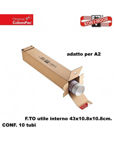 COLOMPAC TUBO PER SPEDIZIONI A2 430x108x108 [10PZ]