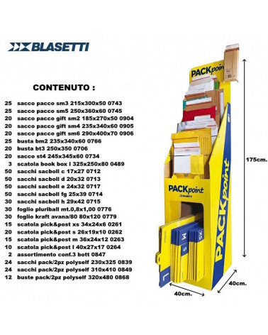 BLASETTI KIT ESP S PACKPOINT 0982 650PZ.
