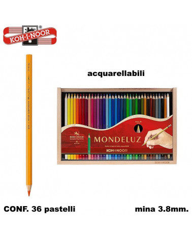 KIN PASTELLO ACQUERELLO 36col.