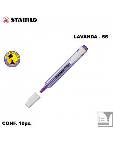 STABILO SWING COOL LAVANDA EVIDENZIATORE-55 [10PZ]