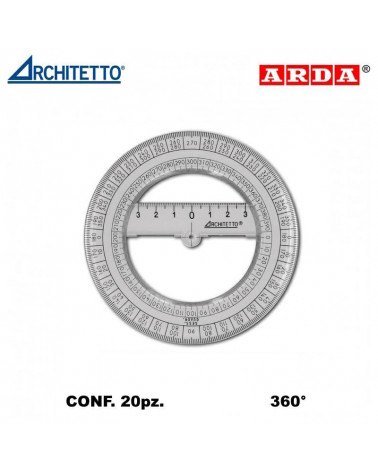 ARCHITETTO GONIOMETRO 360 44122 [20PZ]