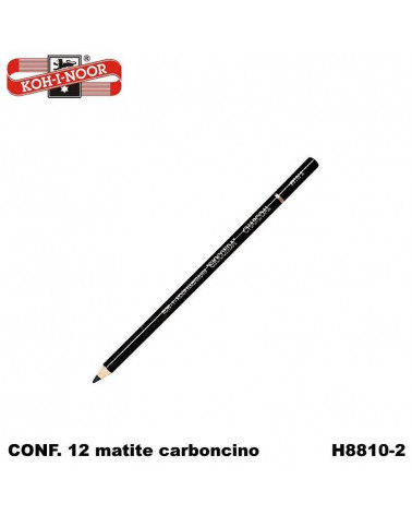 KIN MATITA CARBONCINO 12PZ.H8810-2
