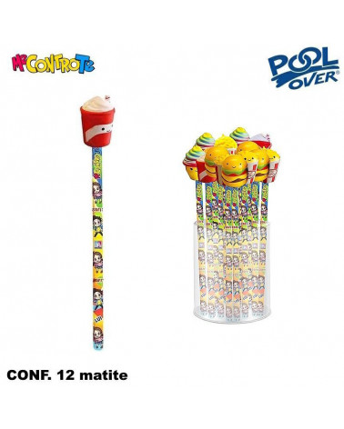 POOL OVER MATITA SQUISHY MCT 12PZ.51368