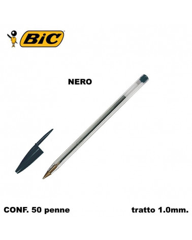 BIC SFERA CRISTALL NERO [50PZ]
