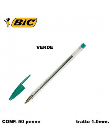 BIC SFERA CRISTALL VERDE [50PZ]