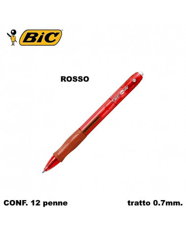 BIC SFERA GEL-OCITY GEL 12PZ. ROSSO-SCATTO