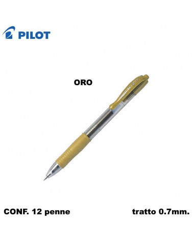 PILOT SFERA G2 07 ORO METAL [12PZ]