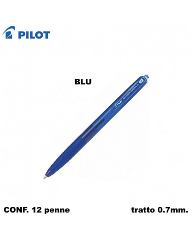 PILOT SFERA SUPERGRIP-G  BLU F-SCATTO [12PZ]