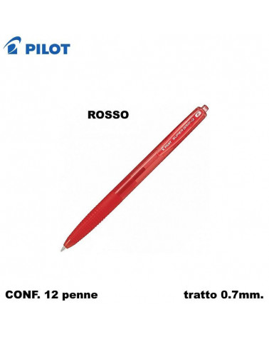 PILOT SFERA SUPERGRIP-G  ROSSO F-SCATTO [12PZ]