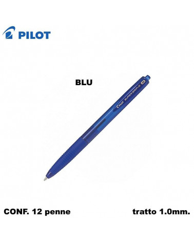 PILOT SFERA SUPERGRIP-G  BLU M-SCATTO [12PZ]