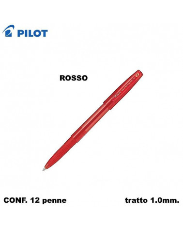 PILOT SFERA SUPERGRIP-G  ROSSO M [12PZ]