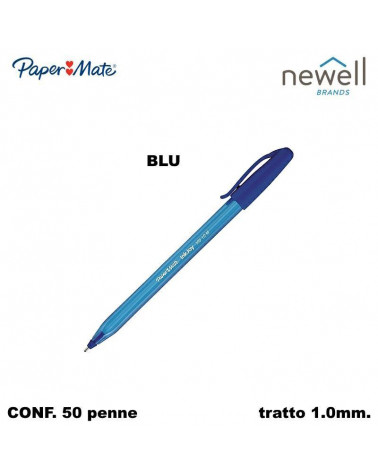 PAPER MATE SFERA INKJOY 100 CAP  BLU [50PZ]